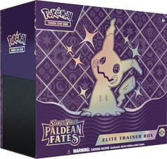 Pokemon TCG Набір Бустерів Paldean Fates Elite Trainer Box